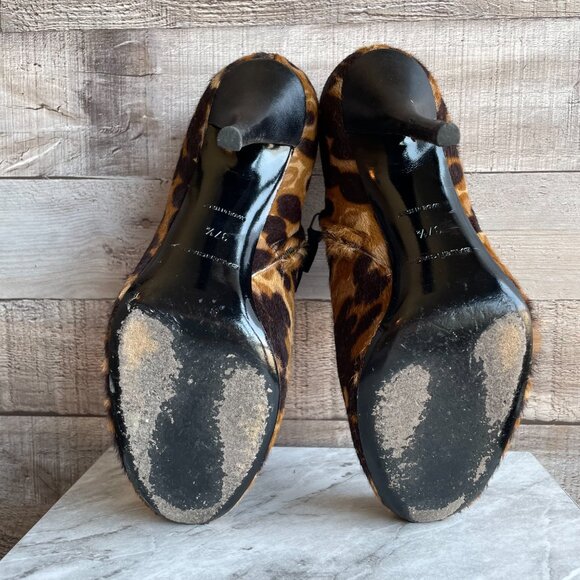 Balenciaga Stiletto Ankle Bootie - Calf Hair - Animal Print - Size 37.5 - GUC - Picture 5 of 16